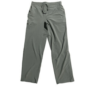Coolibar Canyon Roll-Up Pants Womens Small Green Hiking UPF 50+ Stretch Outdoor